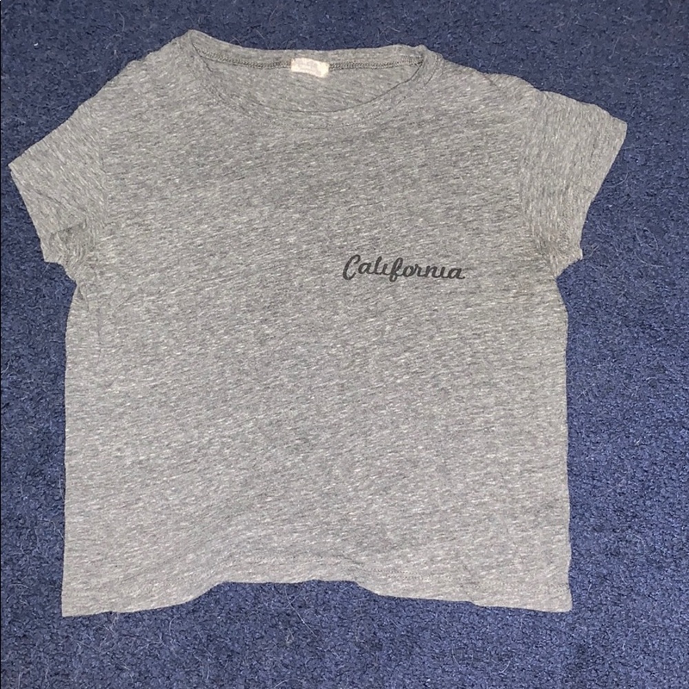 John Galt California crop tee